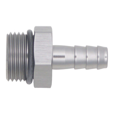 DeatschWerks 10AN ORB Male to 3/8in Triple Barb Fitting - DW Titanium