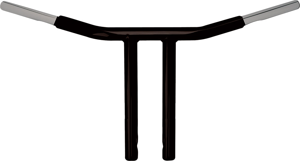 Wild 1 Chubby 12" Phsyco Drag BAR Satin Black (WO564B)
