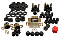 Cargar imagen en el visor de la galería, Energy Suspension 80-86 Jeep CJ7 Black Hyper-Flex Master Bushing Set