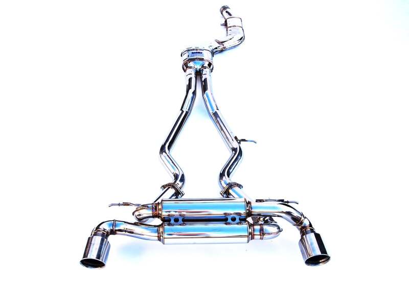 Invidia 19-24 Supra Gemini w/ Valve Rolled Stainles Steel Catback