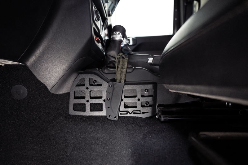 DV8 Offroad 18-23 Jeep Wrangler Center Console Molle Panels