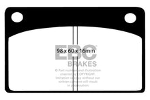 Cargar imagen en el visor de la galería, EBC 66-68 Volvo 140 1.8 Greenstuff Front Brake Pads