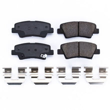 Cargar imagen en el visor de la galería, Power Stop 09-11 Hyundai Azera Rear Z17 Evolution Ceramic Brake Pads w/Hardware