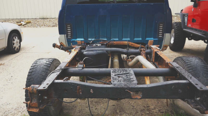Rust Buster Rear Shock Crossmember — GM Pick Up Trucks