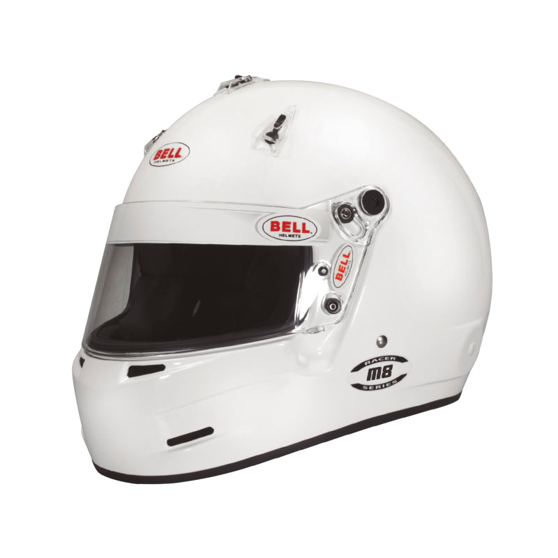 Casco Bell M8 SA2020 V15 Brus - Talla 58-59 (blanco)