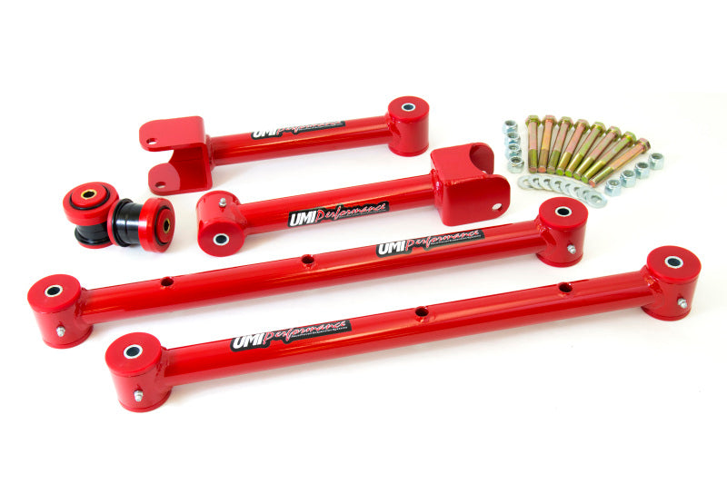 UMI Performance Rear Suspension Kit (Red) — Fits 1965-1967 GM A-Body