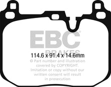 Cargar imagen en el visor de la galería, EBC 2014+ Mini Cooper John Cooper Works Ultimax2 Front Brake Pads