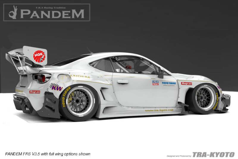 GReddy Scion FR-S Pandem V3 Wide Body Front Fenders