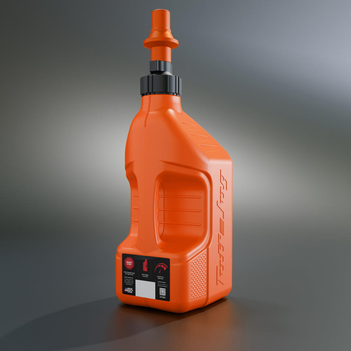 Tuff JUG Utility Container Orange w/ Orange CAP 2.5 GAL (OUORVS10)