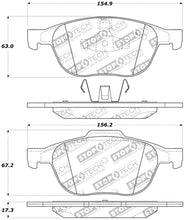 Cargar imagen en el visor de la galería, StopTech Performance 04-09 Mazda 3 Front Brake Pads