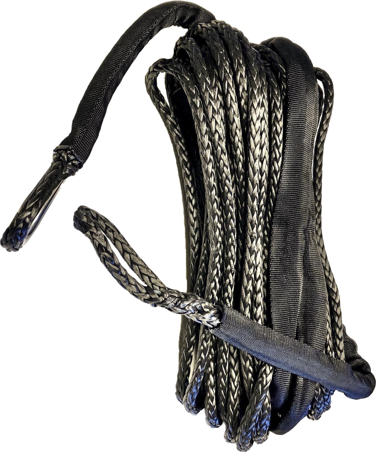 Open Trail Synthetic Winch Rope 1/4" Diameter X 50 FT. Black (700-5150)