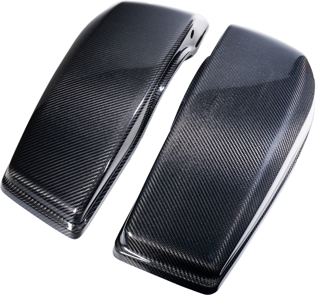 Hofmann Designs Carbon Fiber Saddlebag Lids FLH/FLT 23-25 (EX FLHR) (HDCF-6033)