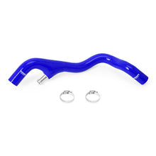 Cargar imagen en el visor de la galería, Mishimoto 05-07 Ford F-250/F-350 6.0L Powerstroke Lower Overflow Blue Silicone Hose Kit