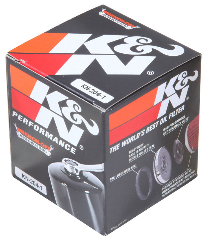 K&N Honda / Kawasaki / Arctic Cat / Suzuki / Triumph / Yamaha 2.594in OD x 2.813in H Oil Filter