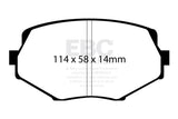 EBC 94-01 Mazda Miata MX5 1.8 Ultimax2 Front Brake Pads