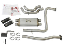 Cargar imagen en el visor de la galería, aFe POWER Rebel Series 2-1/2in 409 SS Cat Back Exhaust w/ Black Tips 16-17 Nissan Titan V8 5.6L