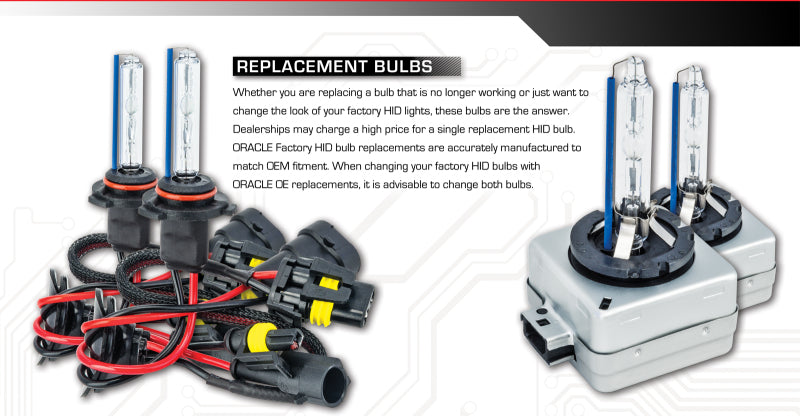 Oracle H13 BiXenon Replacement Bulb - 6000K
