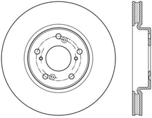 Cargar imagen en el visor de la galería, Rotor de freno deportivo ranurado StopTech 2014 Honda Accord V6 delantero izquierdo