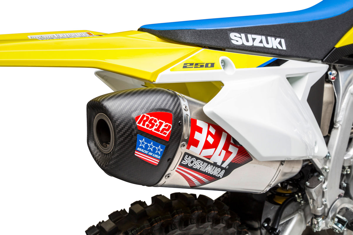Yoshimura RS12 Signature Series Exhaust System SS-AL-CF (218320S320)