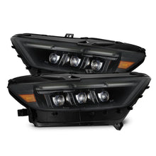 Load image into Gallery viewer, AlphaRex 15-17 Ford Mustang NOVA LED Proj Headlights Alpha Black w/Activ Light/Seq Signal/Switch DRL