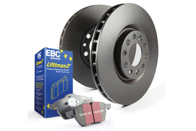 EBC S20 Ultimax Brake Kit (2 Axle) with RK Rotors — Fits VW CC Passat 2009-2017