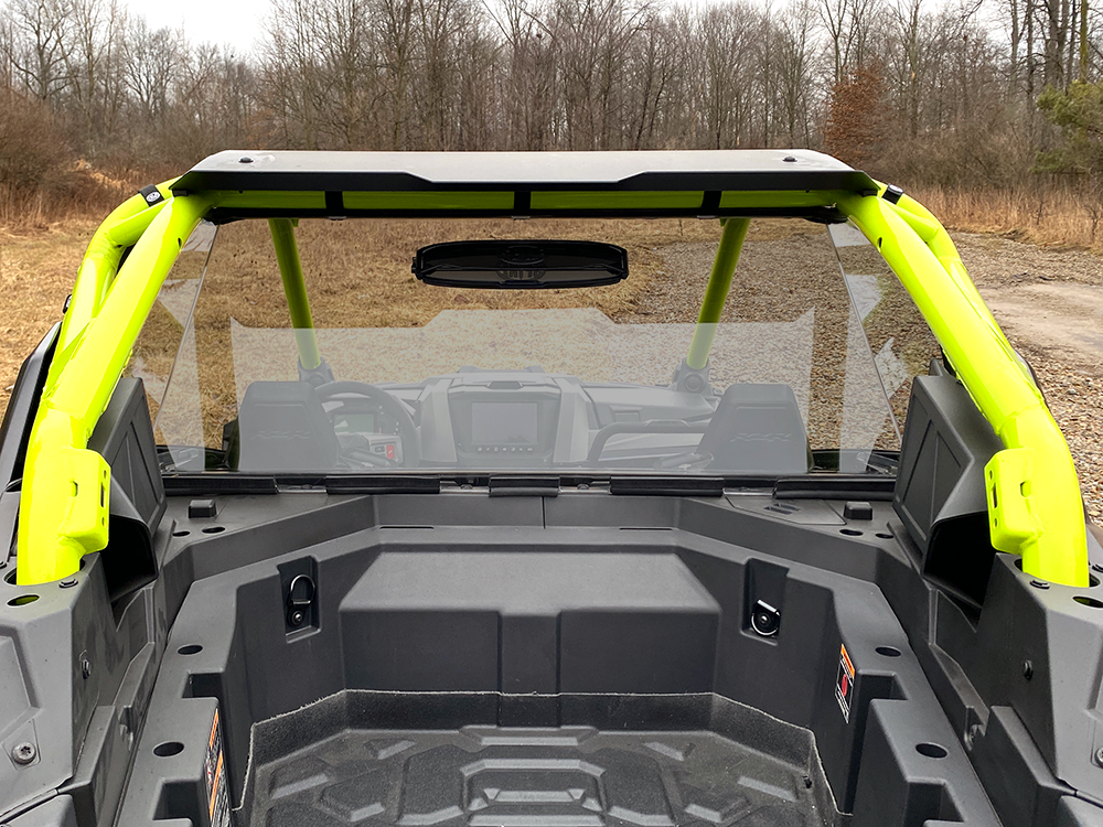 Spike Rear Vented Windshield Tinted Polaris PRO-R (78-4500-R-T)