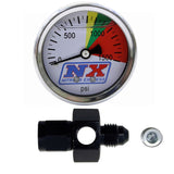 Nitrous Express N20 FLO-THRU PRESSURE GAUGE (0-1500 PSI) 6AN.