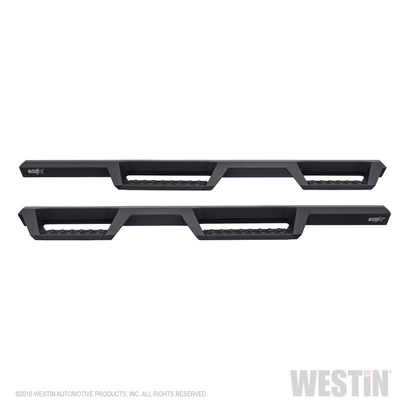 Westin HDX Drop Nerf Step Bars - Textured Black — Fits 18-24 Jeep Wrangler JL Unlimited 4DR