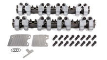 Load image into Gallery viewer, T&amp;D Machine SBC Shaft Rocker Arm Kit w/Bowtie 18 Deg. Heads