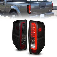 Cargar imagen en el visor de la galería, ANZO 2005-2021 Nissan Frontier LED Taillights Black Housing/Smoke Lens