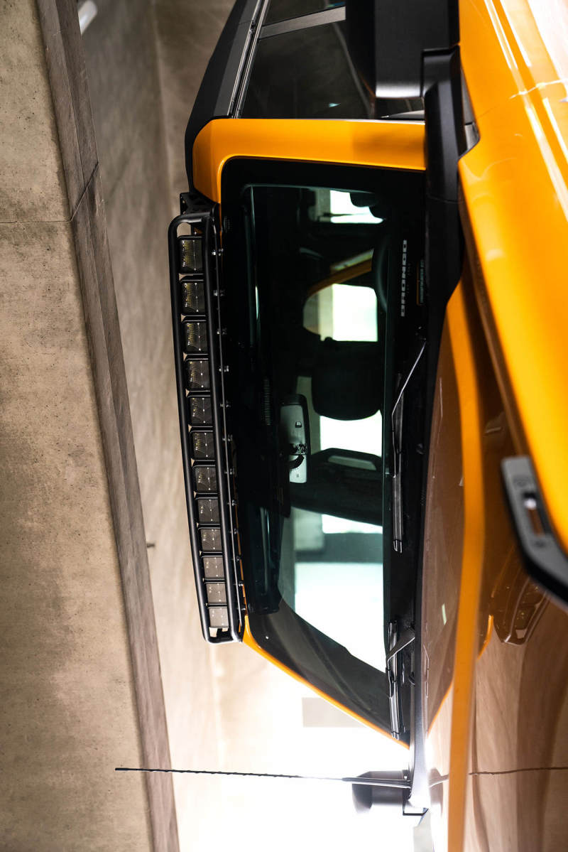 Soporte de luz curvo DV8 21+ Ford Bronco para luces de 12 3 in