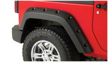 Cargar imagen en el visor de la galería, Bushwacker 07-18 Jeep Wrangler Pocket Style Flares 2pc Fits 2-Door Sport Utility Only - Black