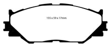 Cargar imagen en el visor de la galería, EBC 06-08 Lexus IS250 2.5 Redstuff Front Brake Pads