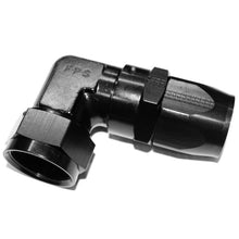 Cargar imagen en el visor de la galería, Fragola -20AN x 90 Degree Low Profile Forged Hose End - Black