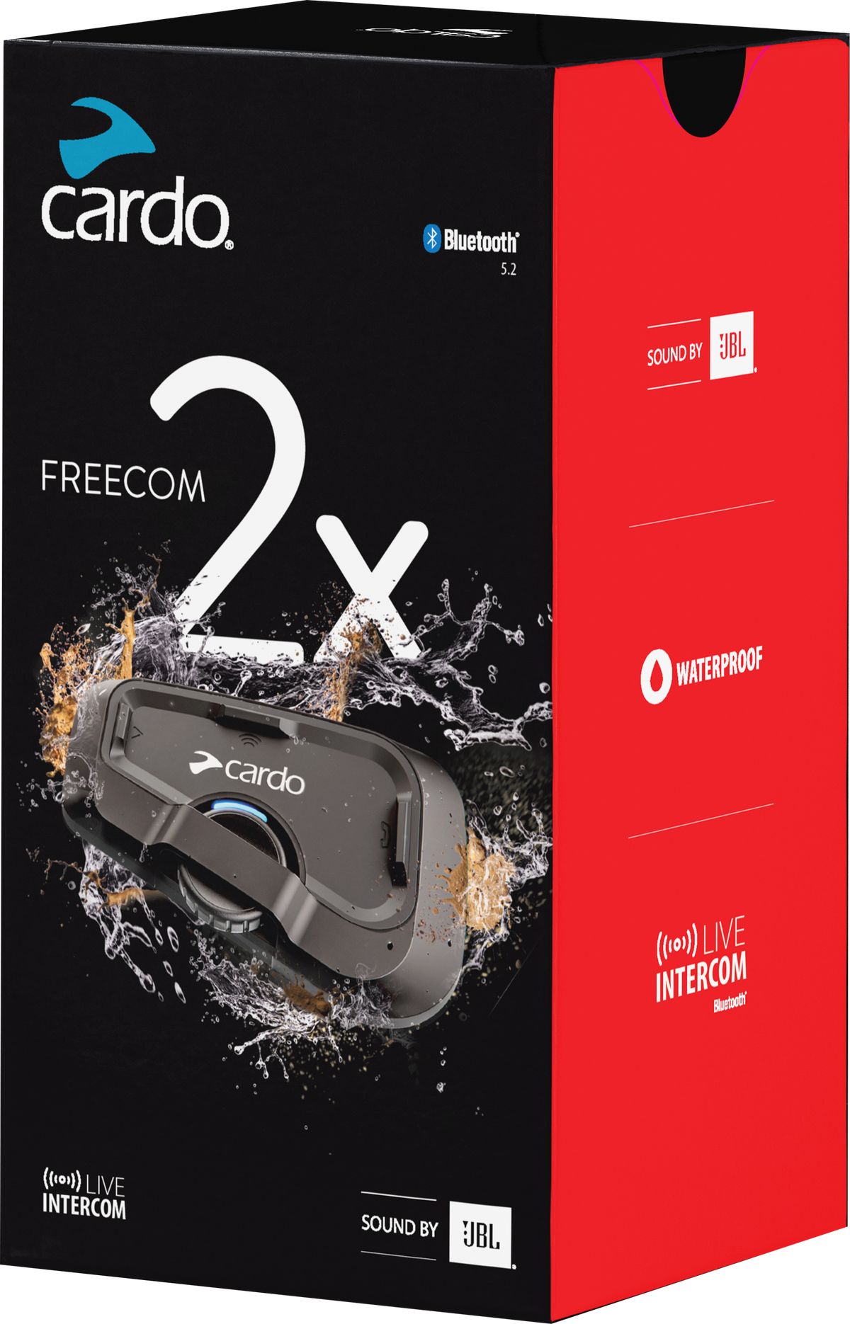 Cardo Freecom 2X Bluetooth Headset Single (FRC2X003)