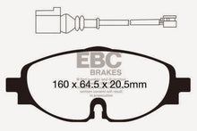 Cargar imagen en el visor de la galería, Pastillas de freno delanteras Greenstuff EBC 14+ Audi A3 1.8 Turbo