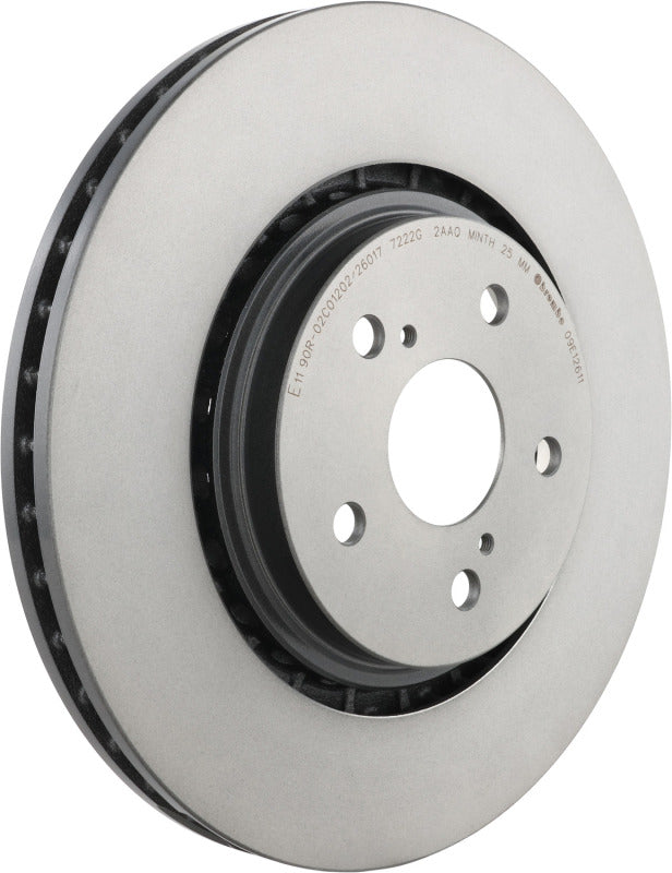 Brembo OE Front UV Coated Rotor — Fits 2016-2022 Lexus RX350/RX450h, 2019-2022 Toyota Avalon/Camry