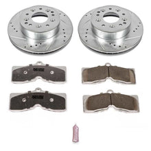 Cargar imagen en el visor de la galería, Power Stop 1969 Chevrolet Camaro Front or Rear Z26 Street Warrior Brake Kit