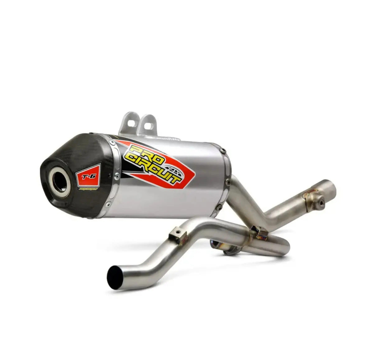 PRO Circuit T-6 Stainless System w/Carbon CAP (0112630F)