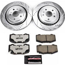 Cargar imagen en el visor de la galería, Power Stop 16-18 Cadillac ATS Rear Z26 Street Warrior Brake Kit