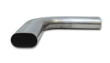 Cargar imagen en el visor de la galería, Vibrant 3in Oval (Nominal Size) T304 SS 90 deg Mandrel Bend 6in x 6in leg lengths