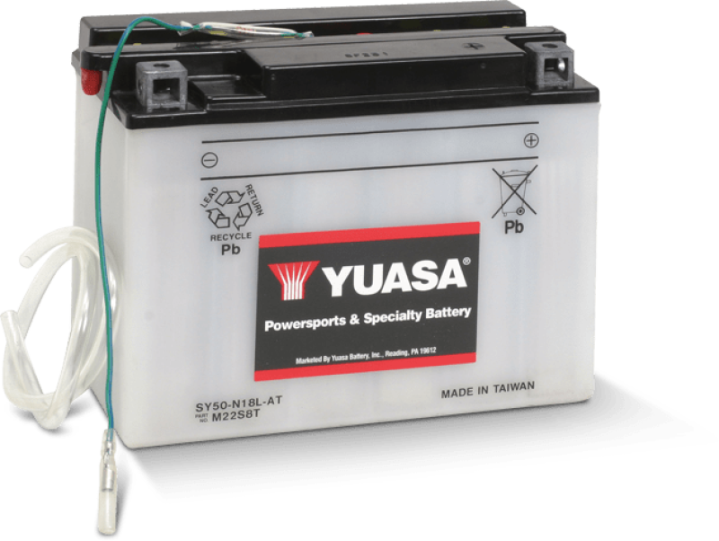 Batería Yuasa Y50-N18L-A Yumicron de 12 voltios