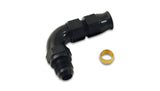 90 Degree Tube to Male AN Adapter, Tube O.D. - 3/8