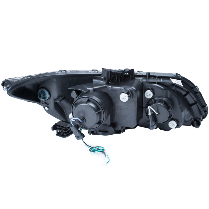 Faros delanteros con proyector ANZO 2012-2015 Honda Civic con barra en U cromada