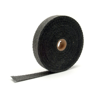 DEI Exhaust Wrap 1in x 50ft Black Fiberglass Heat Shield — Universal Fitment