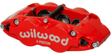 Cargar imagen en el visor de la galería, Wilwood Caliper-Forged Narrow Superlite 6R-L/H 1.75/1.25/1.25in Pistons 1.10in Rotor - Red