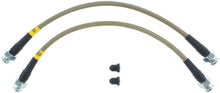 Cargar imagen en el visor de la galería, StopTech 07-08 Honda Fit Stainless Steel Rear Brake Lines