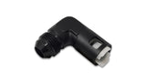 90 Degree Male AN Quick Disconnect EFI Adapter, AN Size: -6; EFI Line Size: 3/8