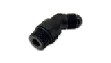 45 Degree Swivel Adapter, Size: -8 AN to -6 ORB