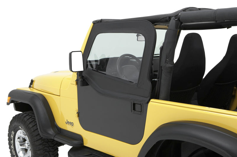 Bestop Element Upper Doors - Black Denim